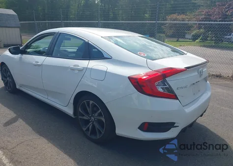 2020 Honda Civic Sport from USA, damaged, VIN 2HGFC2F88LH591528